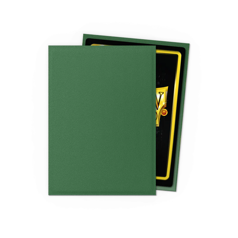 Matte Non-glare Standard Sleeves (Forest Green) | Dragon Shield