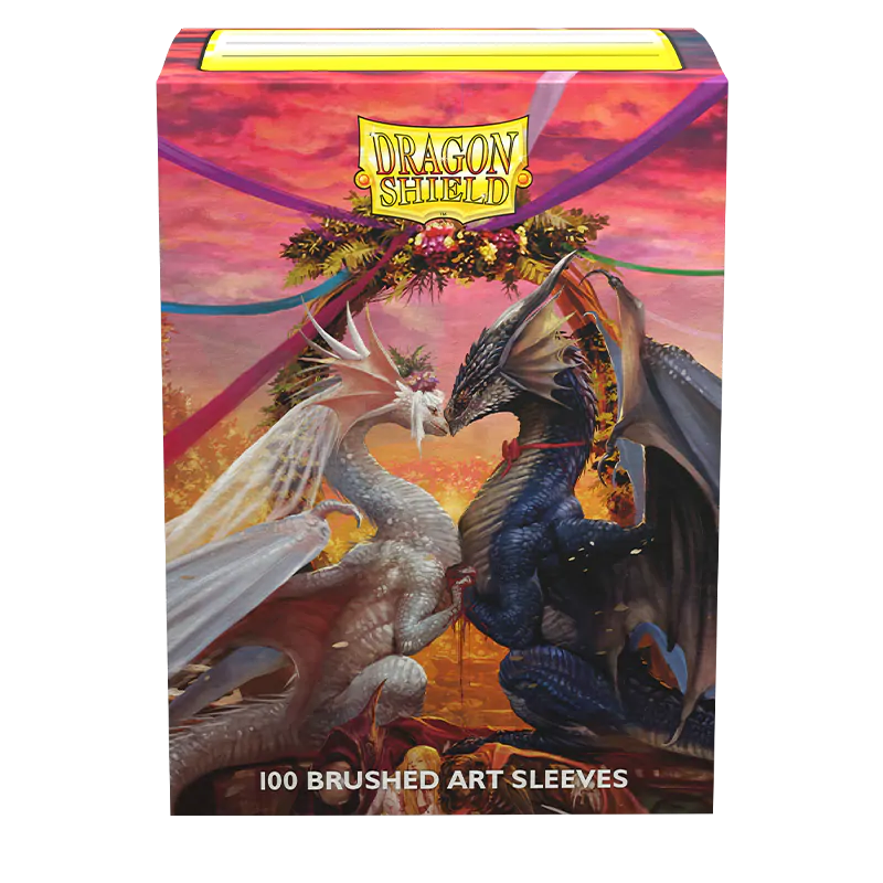 Brushed Art Standard Sleeves 'Valentine Dragon 2023' | Dragon Shield