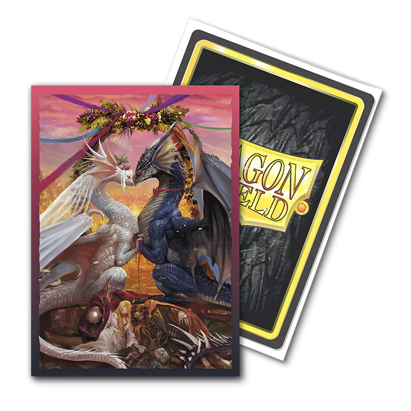 Brushed Art Standard Sleeves 'Valentine Dragon 2023' | Dragon Shield