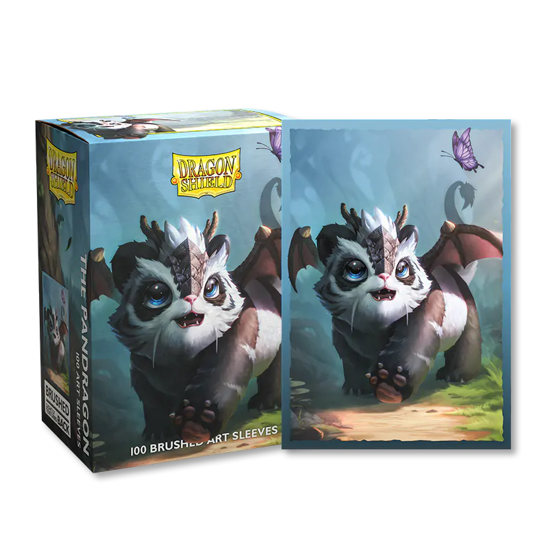 Brushed Art Standard Sleeves 'The Pandragon' | Dragon Shield