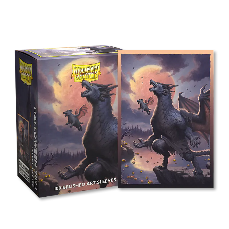 Brushed Art Standard Sleeves 'Halloween 2023' | Dragon Shield