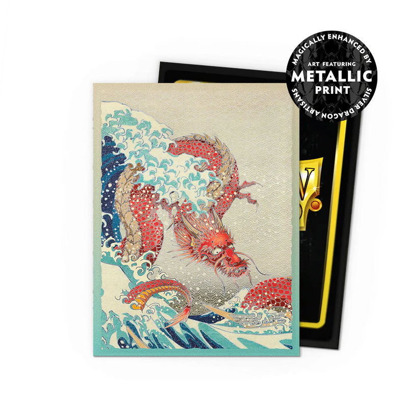 Matte Dual Art Standard Sleeves 'Special Edition - Great Wave' | Dragon Shield