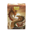 Matte Dual Art Standard Sleeves 'Wood Snake 2025' | Dragon Shield