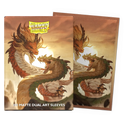 Matte Dual Art Standard Sleeves 'Wood Snake 2025' | Dragon Shield