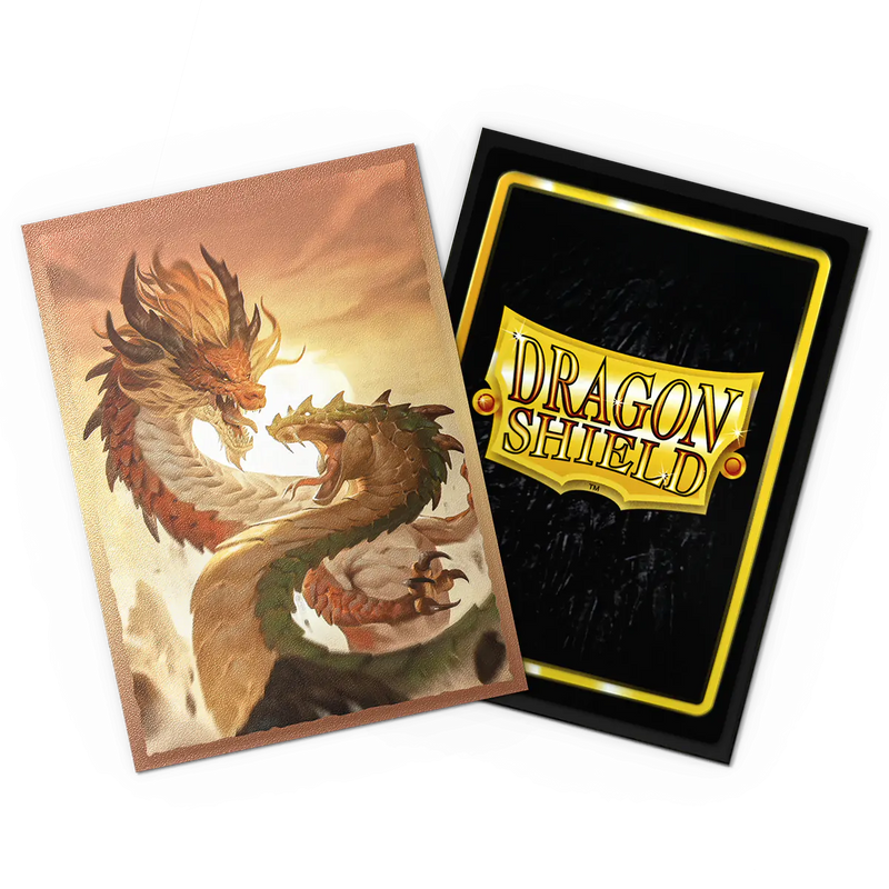 Matte Dual Art Standard Sleeves 'Wood Snake 2025' | Dragon Shield