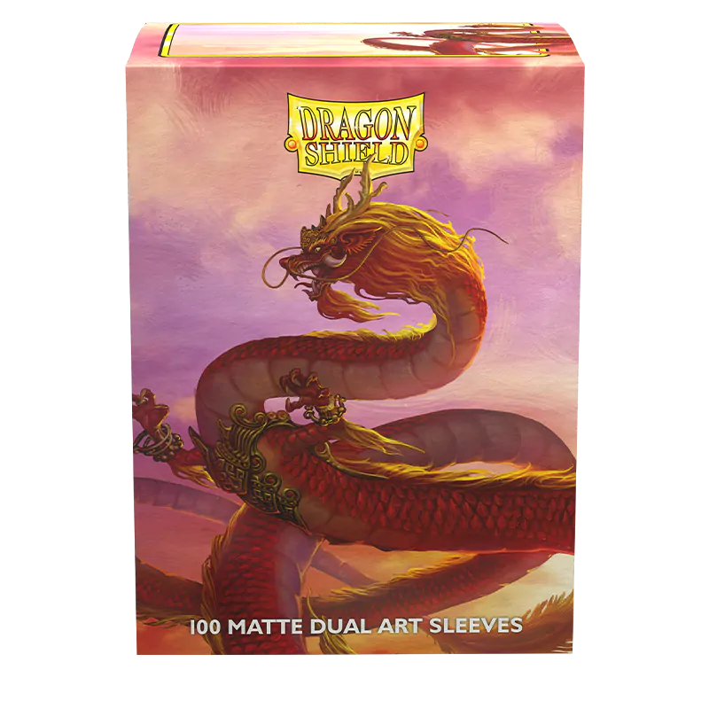 Matte Dual Standard Sleeves 'Wood Dragon 2024' | Dragon Shield