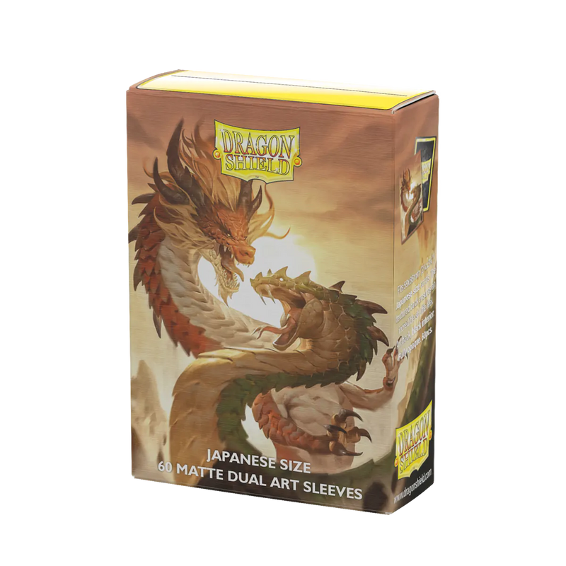 Matte Dual Art Mini Sleeves 'Wood Snake 2025' | Dragon Shield