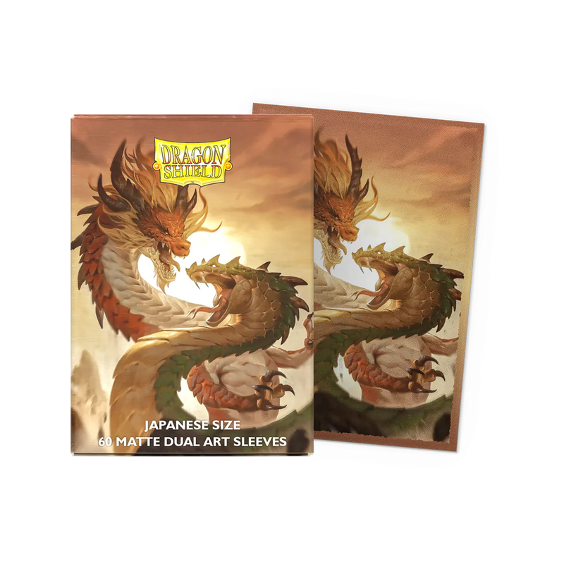 Matte Dual Art Mini Sleeves 'Wood Snake 2025' | Dragon Shield