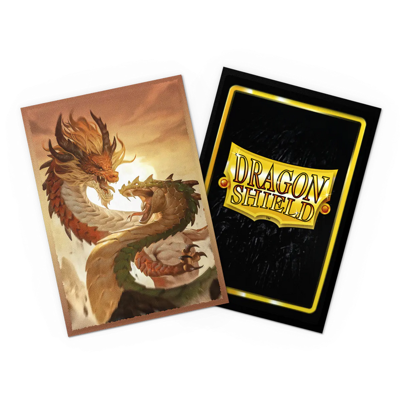 Matte Dual Art Mini Sleeves 'Wood Snake 2025' | Dragon Shield