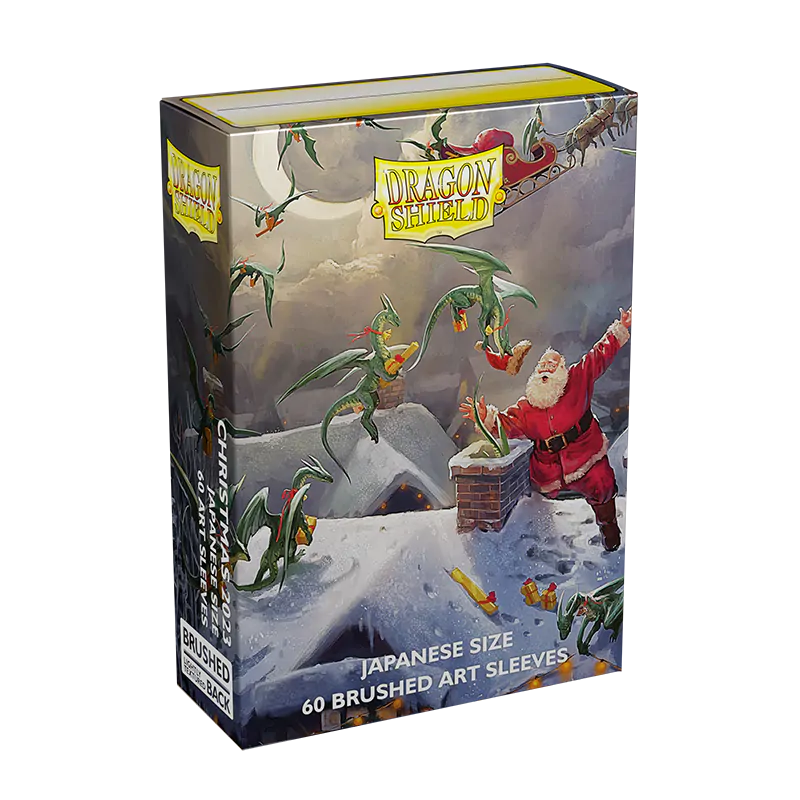 Brushed Art Mini Sleeves 'Christmas 2023' | Dragon Shield