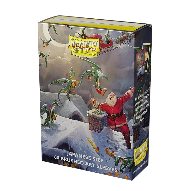 Brushed Art Mini Sleeves 'Christmas 2023' | Dragon Shield