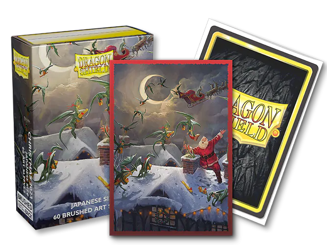 Brushed Art Mini Sleeves 'Christmas 2023' | Dragon Shield