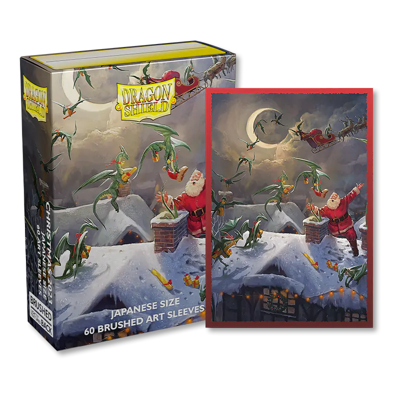 Brushed Art Mini Sleeves 'Christmas 2023' | Dragon Shield