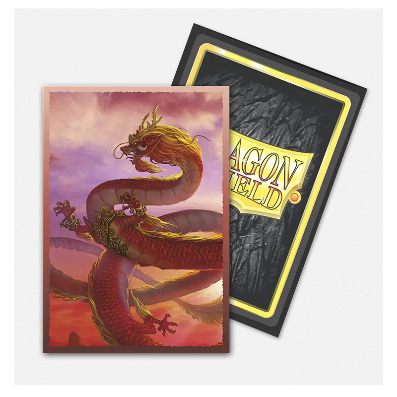 Matte Dual Mini Sleeves 'Wood Dragon 2024' | Dragon Shield