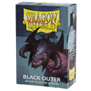Outer Matte Standard Sleeves (Black) | Dragon Shield