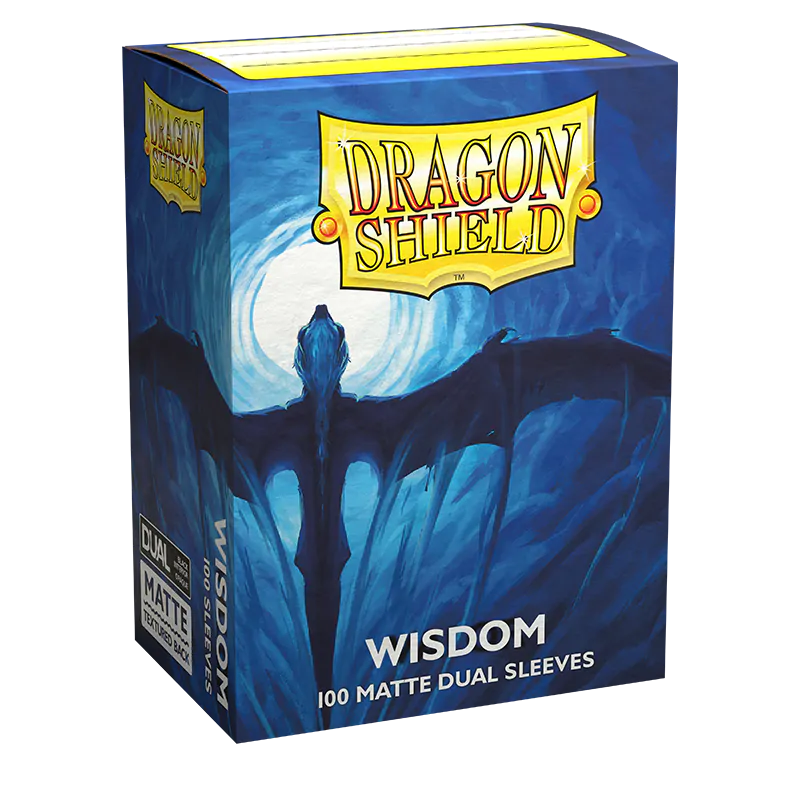 Matte Dual Standard Sleeves (Wisdom) | Dragon Shield