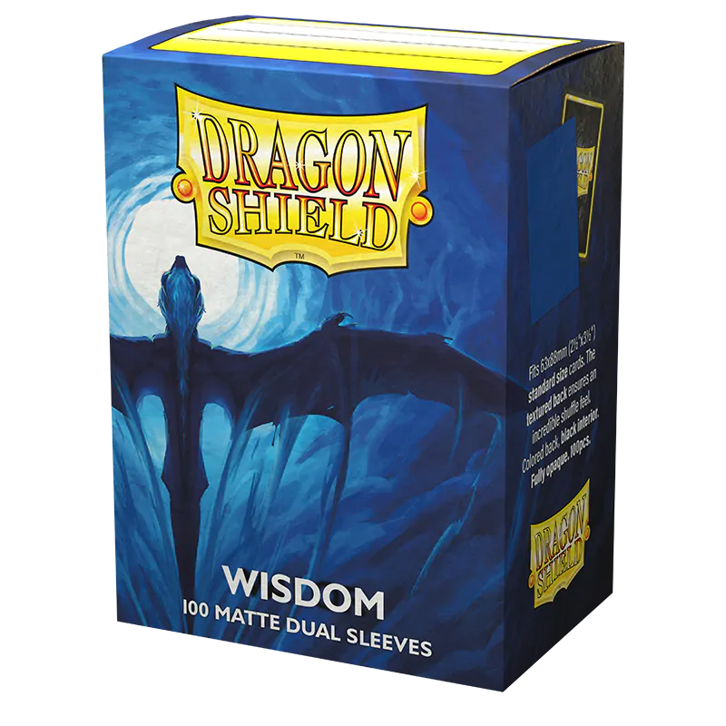 Matte Dual Standard Sleeves (Wisdom) | Dragon Shield