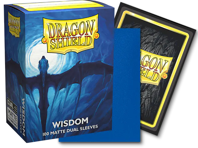 Matte Dual Standard Sleeves (Wisdom) | Dragon Shield