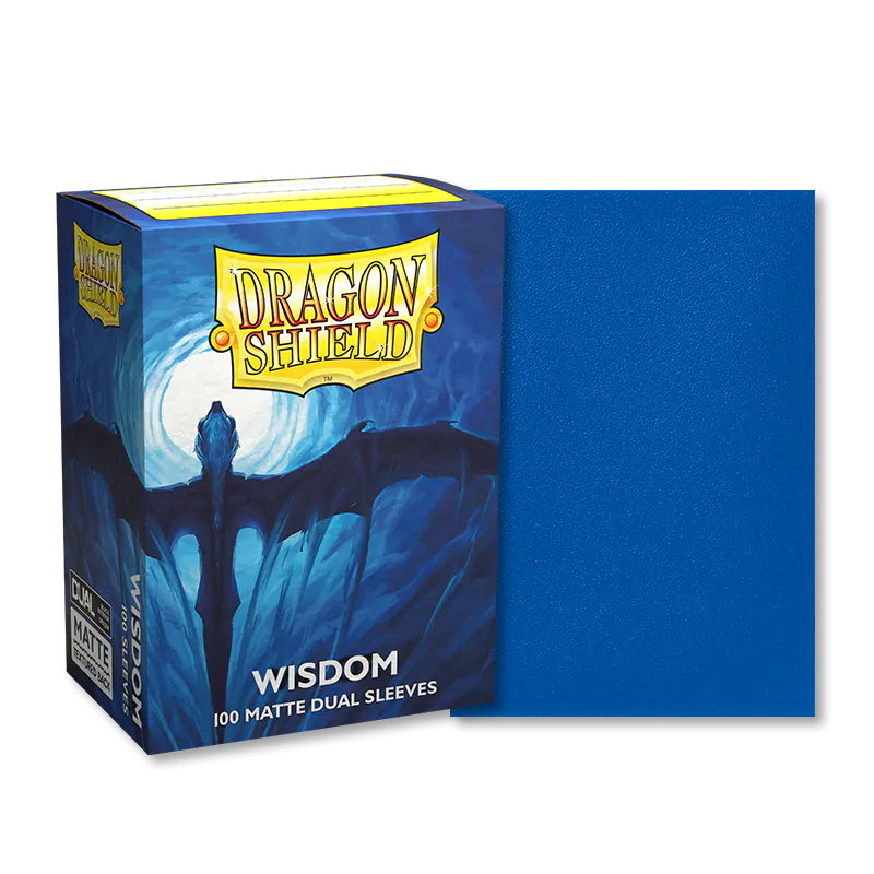 Matte Dual Standard Sleeves (Wisdom) | Dragon Shield