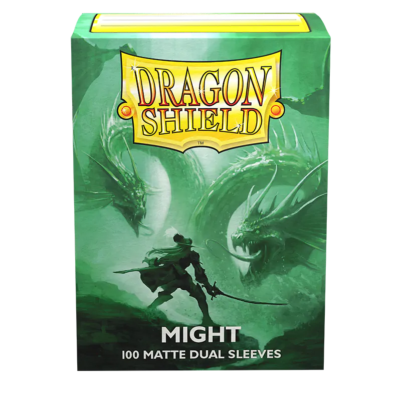 Matte Dual Standard Sleeves (Might) | Dragon Shield