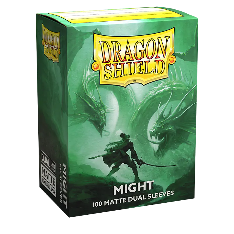 Matte Dual Standard Sleeves (Might) | Dragon Shield