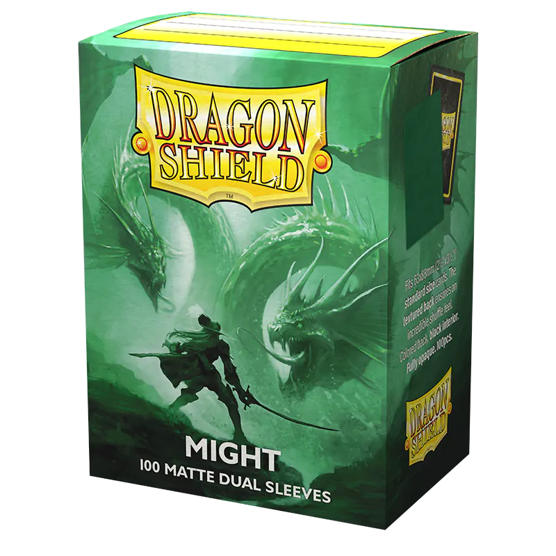 Matte Dual Standard Sleeves (Might) | Dragon Shield