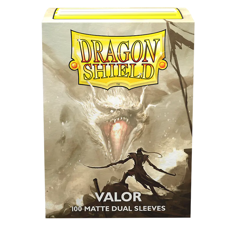 Matte Dual Standard Sleeves (Valor) | Dragon Shield