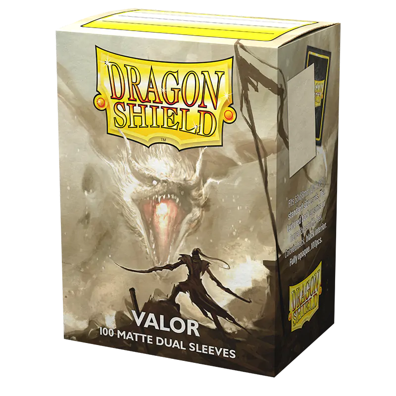 Matte Dual Standard Sleeves (Valor) | Dragon Shield