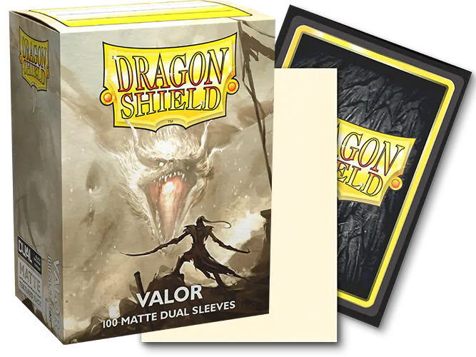 Matte Dual Standard Sleeves (Valor) | Dragon Shield