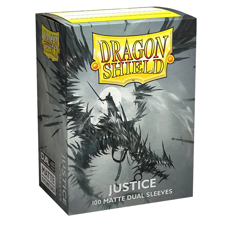 Matte Dual Standard Sleeves (Justice) | Dragon Shield