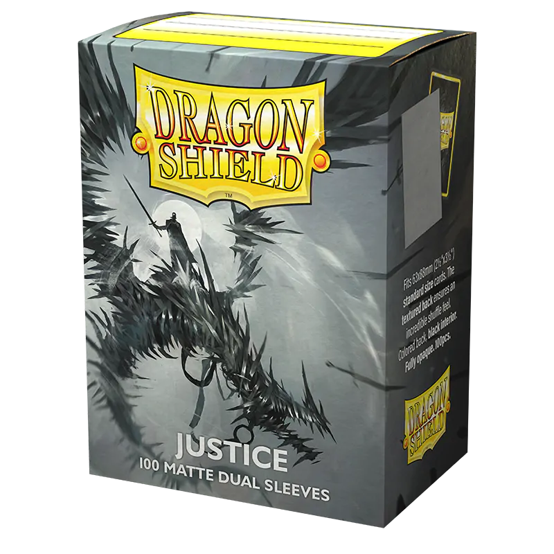 Matte Dual Standard Sleeves (Justice) | Dragon Shield