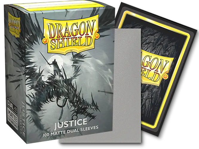 Matte Dual Standard Sleeves (Justice) | Dragon Shield