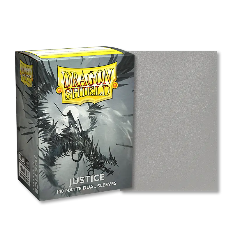 Matte Dual Standard Sleeves (Justice) | Dragon Shield