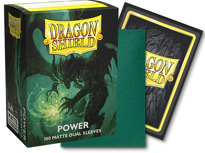Matte Dual Standard Sleeves (Power) | Dragon Shield