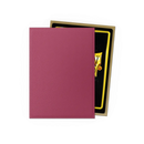 Matte Dual Standard Sleeves (Pomegranate/Gold) | Dragon Shield