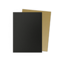 Matte Dual Standard Sleeves (Black & Gold) | Dragon Shield