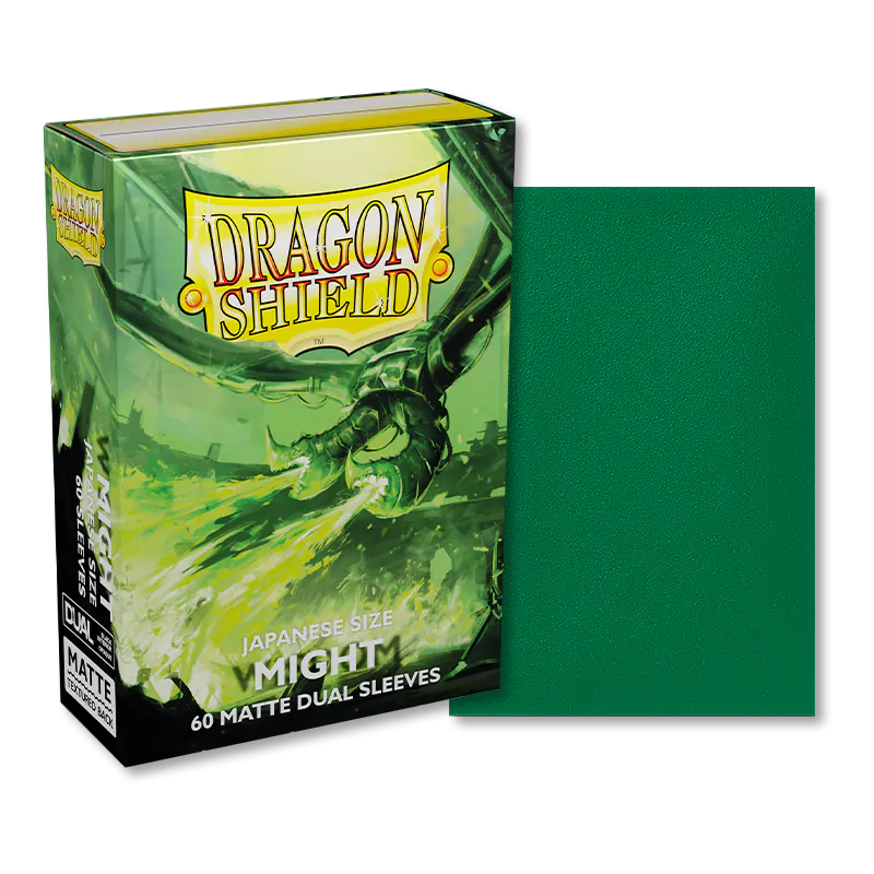 Matte Dual 60 Mini Sleeves (Might) | Dragon Shield