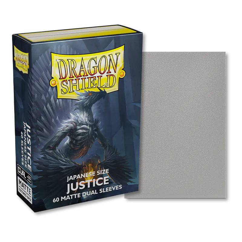 Matte Dual 60 Mini Sleeves (Justice) | Dragon Shield