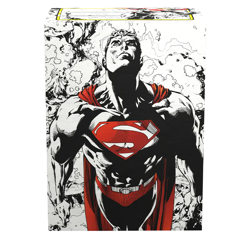 Matte Dual Art Standard Sleeves Superman Core (Red/White Variant) | Dragon Shield