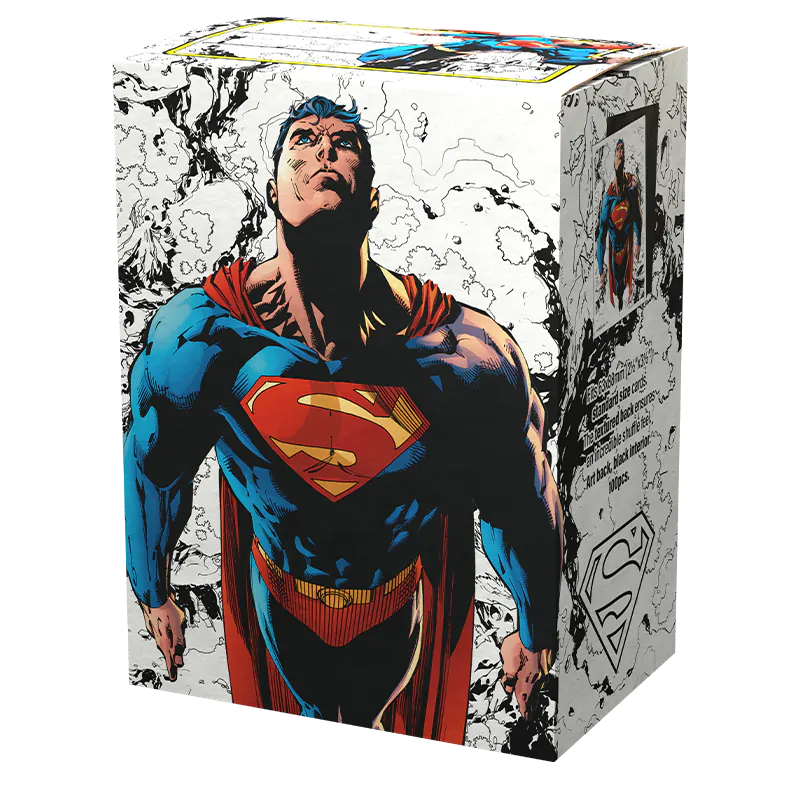 Matte Dual Art Standard Sleeves Superman Core (Full Color Variant) | Dragon Shield