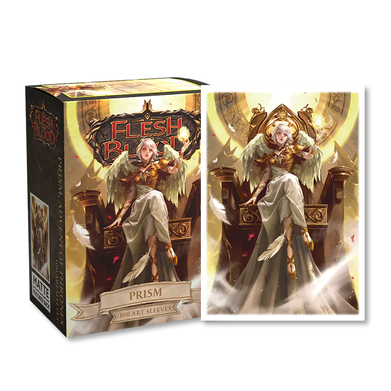 Matte Art Standard Sleeves Flesh & Blood 'Prism Advent of Thrones' | Dragon Shield