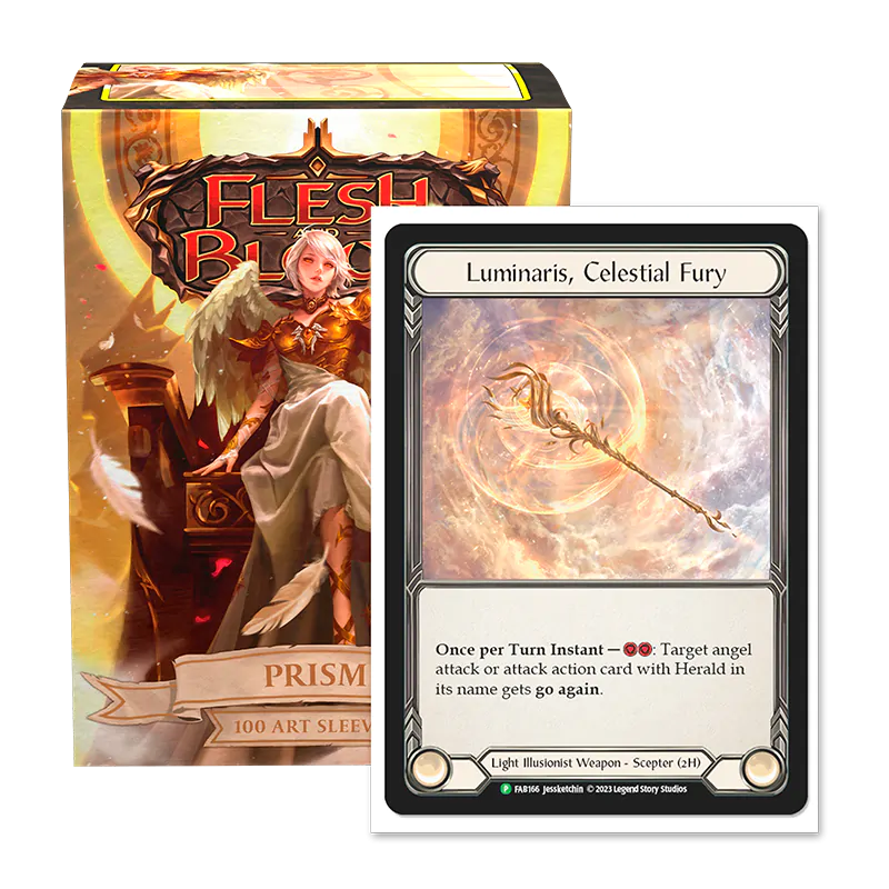Matte Art Standard Sleeves Flesh & Blood 'Prism Advent of Thrones' | Dragon Shield