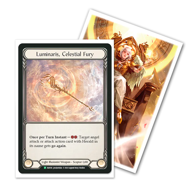 Matte Art Standard Sleeves Flesh & Blood 'Prism Advent of Thrones' | Dragon Shield