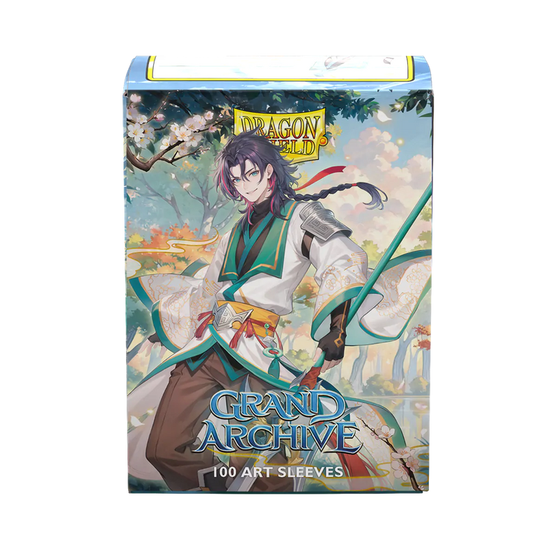 Matte Art Standard Sleeves Grand Archive 'Jin, Fate Defiant' | Dragon Shield