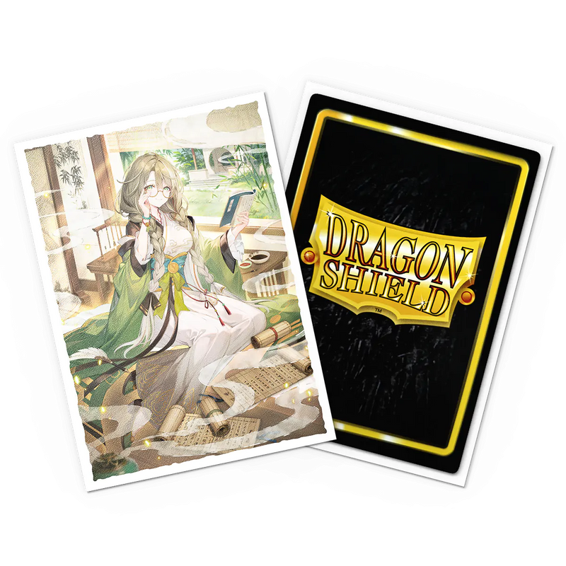 Matte Art Standard Sleeves Grand Archive 'Kongming, Wayward Maven' | Dragon Shield