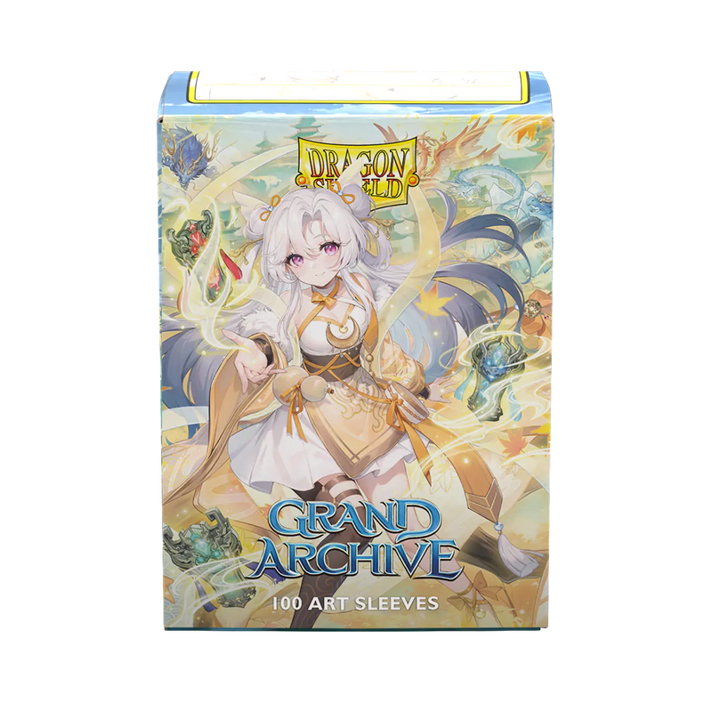 Matte Art Standard Sleeves Grand Archive 'Guo Jia, Heaven’s Favored' | Dragon Shield