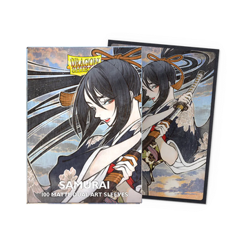 Matte Dual Art Standard Sleeves 'Samurai' | Dragon Shield