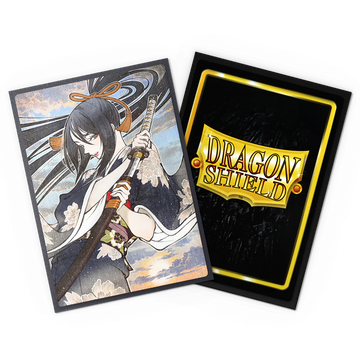 Matte Dual Art Standard Sleeves 'Samurai' | Dragon Shield Matte Dual Art Standard Sleeves 'Samurai' | Dragon Shield