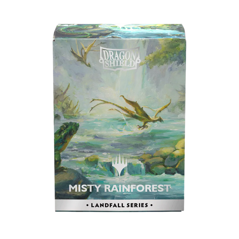 Matte Dual Art 'MTG Landfall Series - Misty Rainforest' | Dragon Shield
