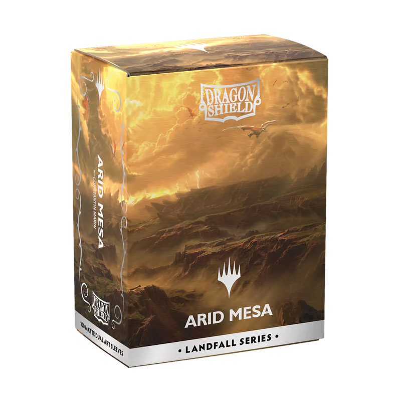 Matte Dual Art 'MTG Landfall Series - Arid Mesa' | Dragon Shield